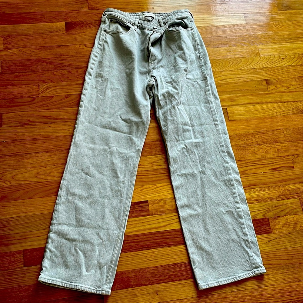 Abercrombie and Fitch The 90’s Relaxed Jean High Rise (Curve Love) size 12 Long